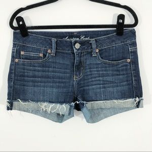 American Eagle Cut Off Denim Shorts